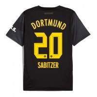 Borussia Dortmund Marcel Sabitzer #20 Udebanetrøje 2024-25 Kortærmet